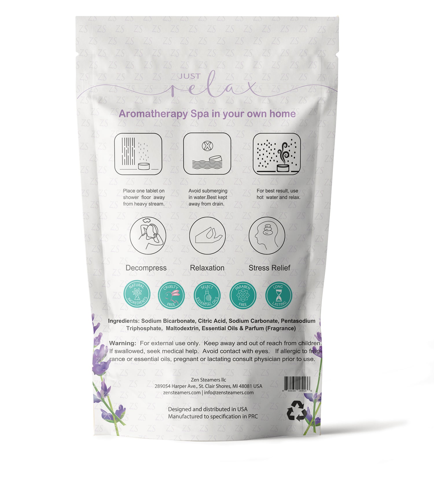 ZEN Lavender Shower Steamer