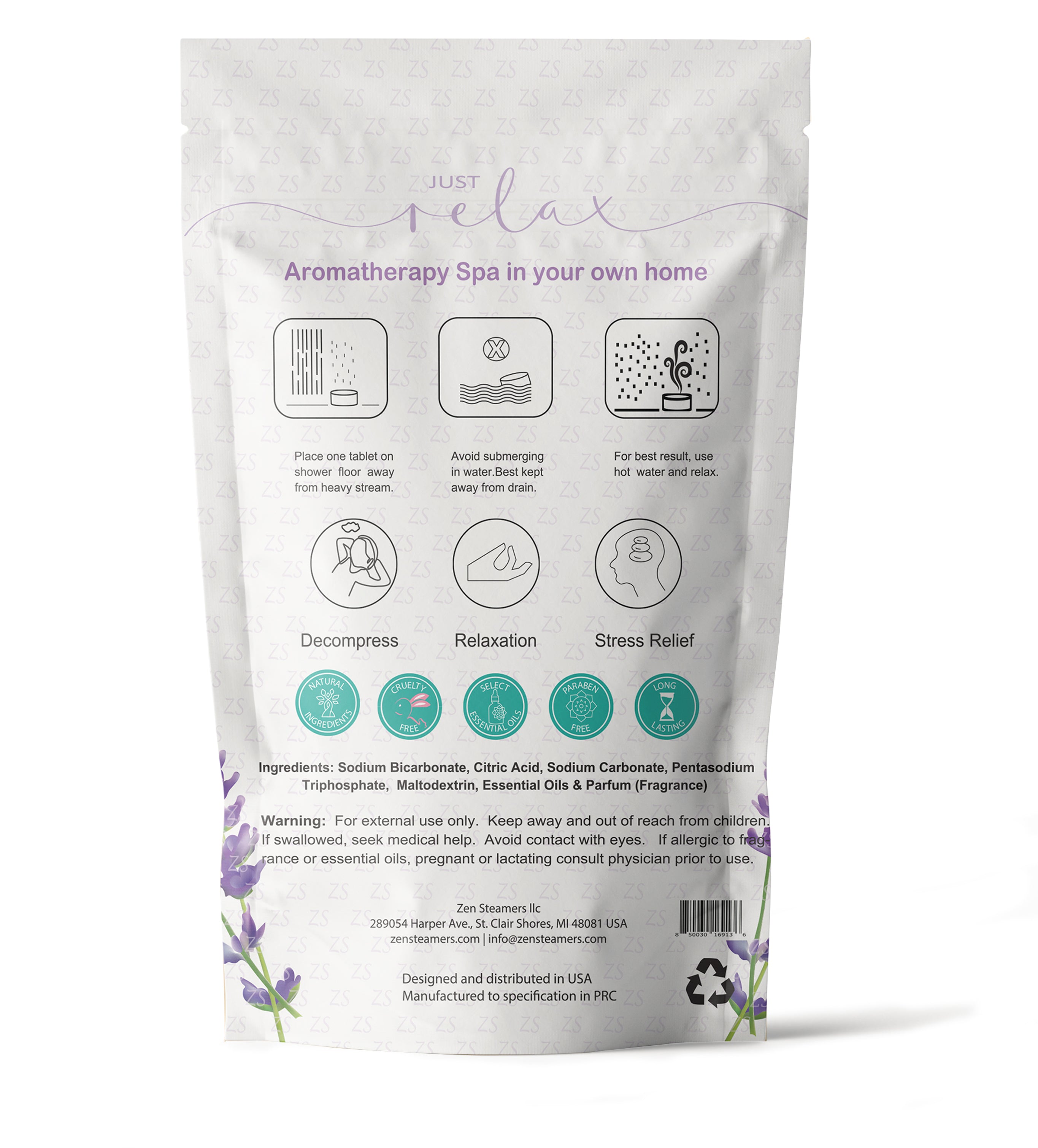ZEN Lavender Shower Steamer